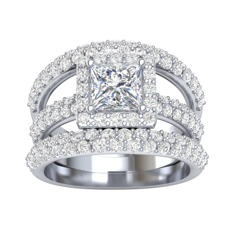 exquisite diamond bridal jewelry